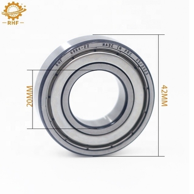 P5 GCr15 Chrome Steel 6004 Deep Groove Ball Bearing 20*42*12 мм с герметикой 2RS ZZ RS