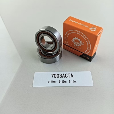 Кулоподшипник 7003AC Угловая контактная конструкция для автомобильных машин 17*35*10 мм