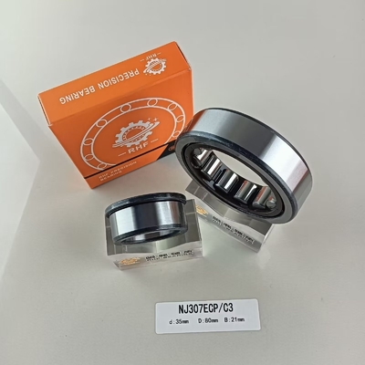 NU/NJ/NF307ECP Цилиндрический роликовый подшипник с высокой температурной стойкостью 35*80*21 мм