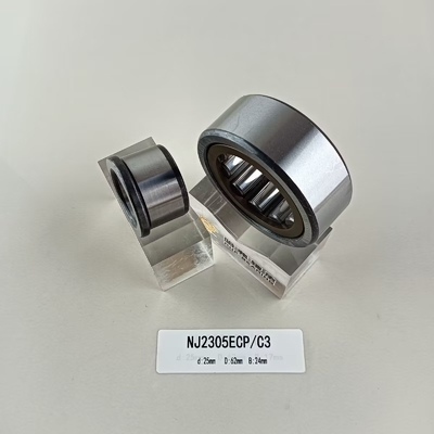 25*62*24 мм цилиндрический роликовый подшипник NU/NJ/NF2305ECP с цилиндрической структурой